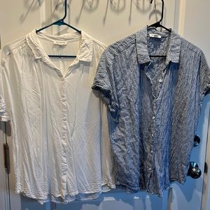 Beach lunch lounge shirts sz XL